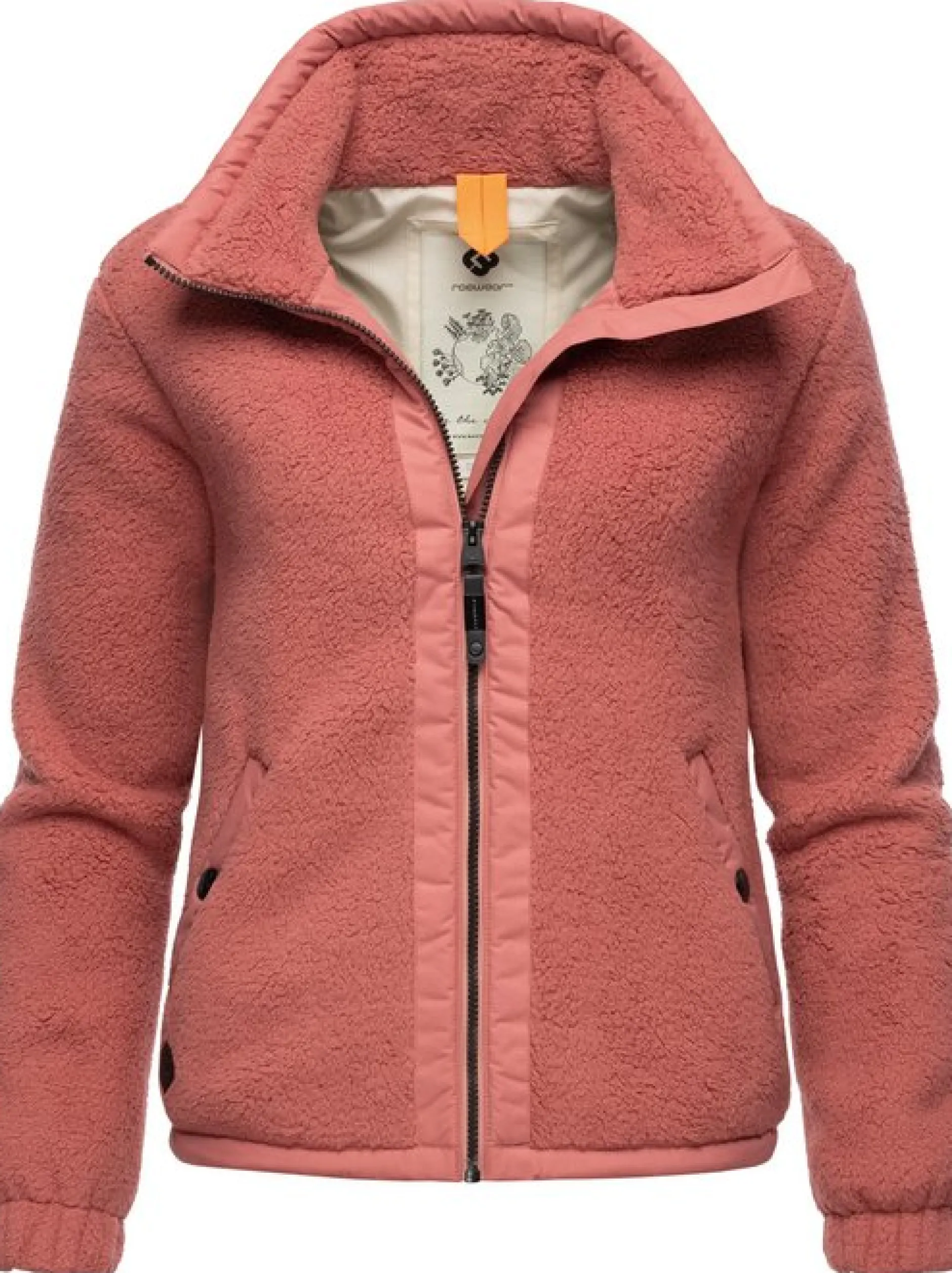 Ragwear Damen Sweatjacke - Nordicka in pink