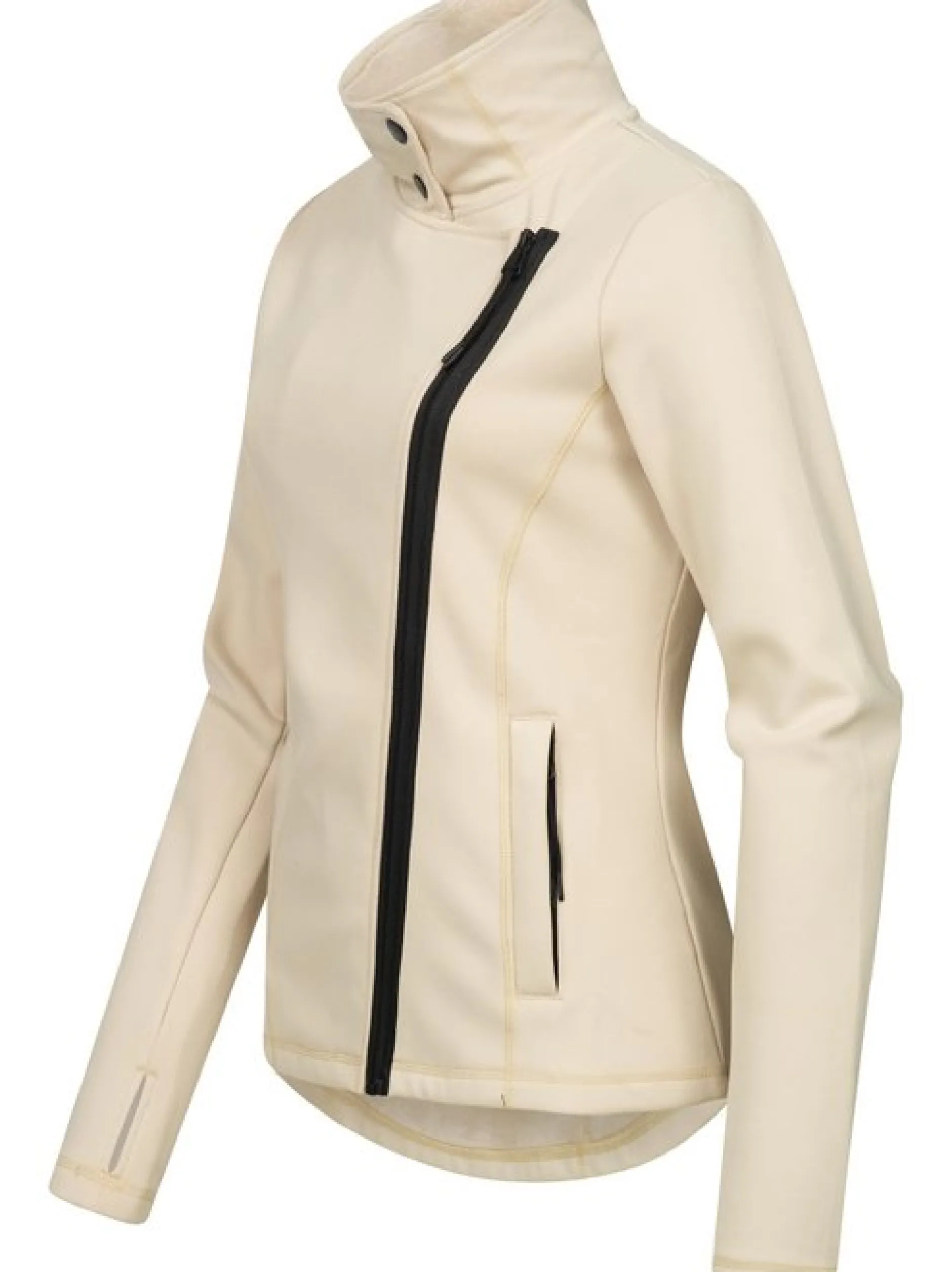 Ragwear Damen Sweatjacke - Saskie in ecru