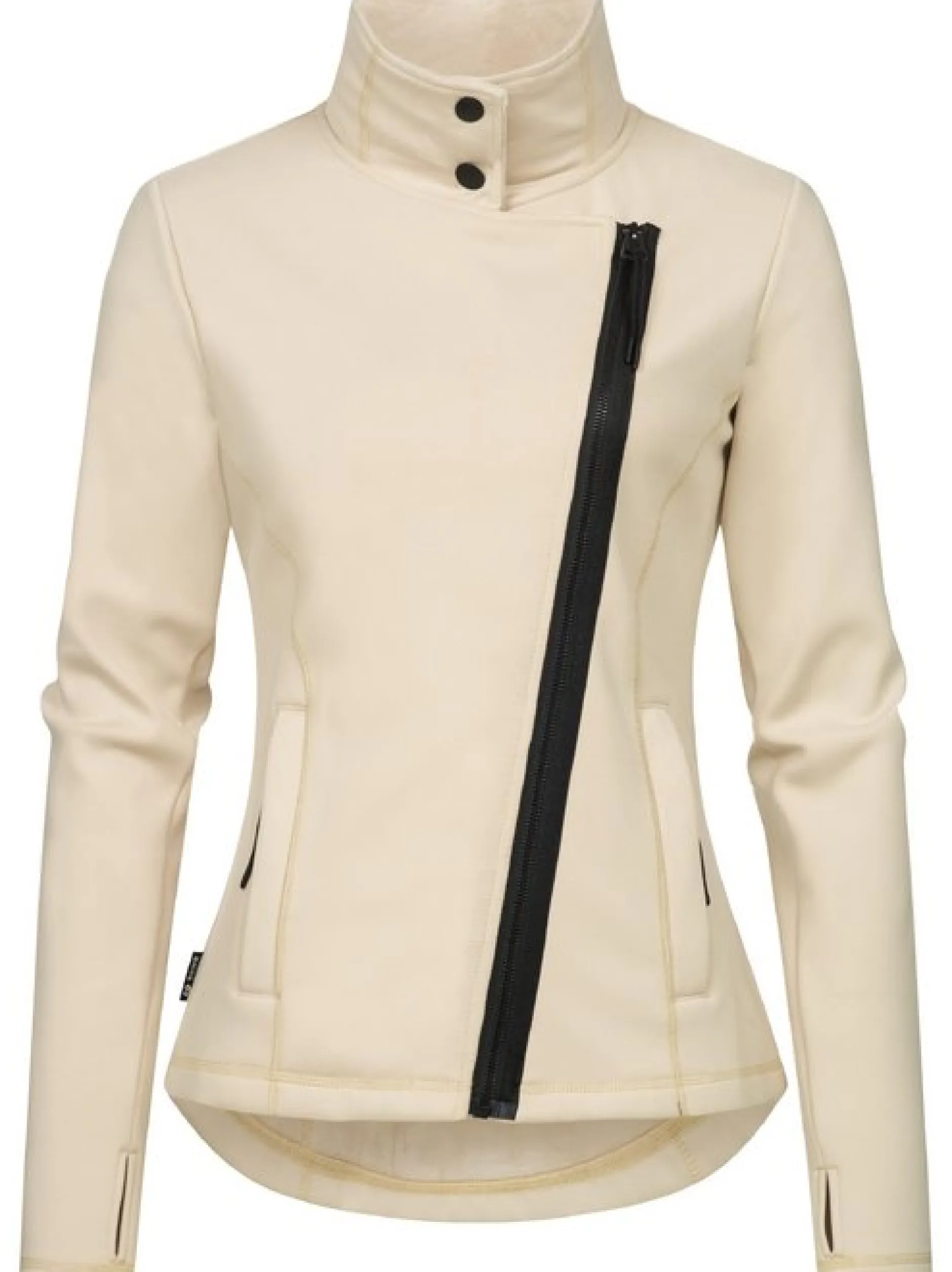 Ragwear Damen Sweatjacke - Saskie in ecru