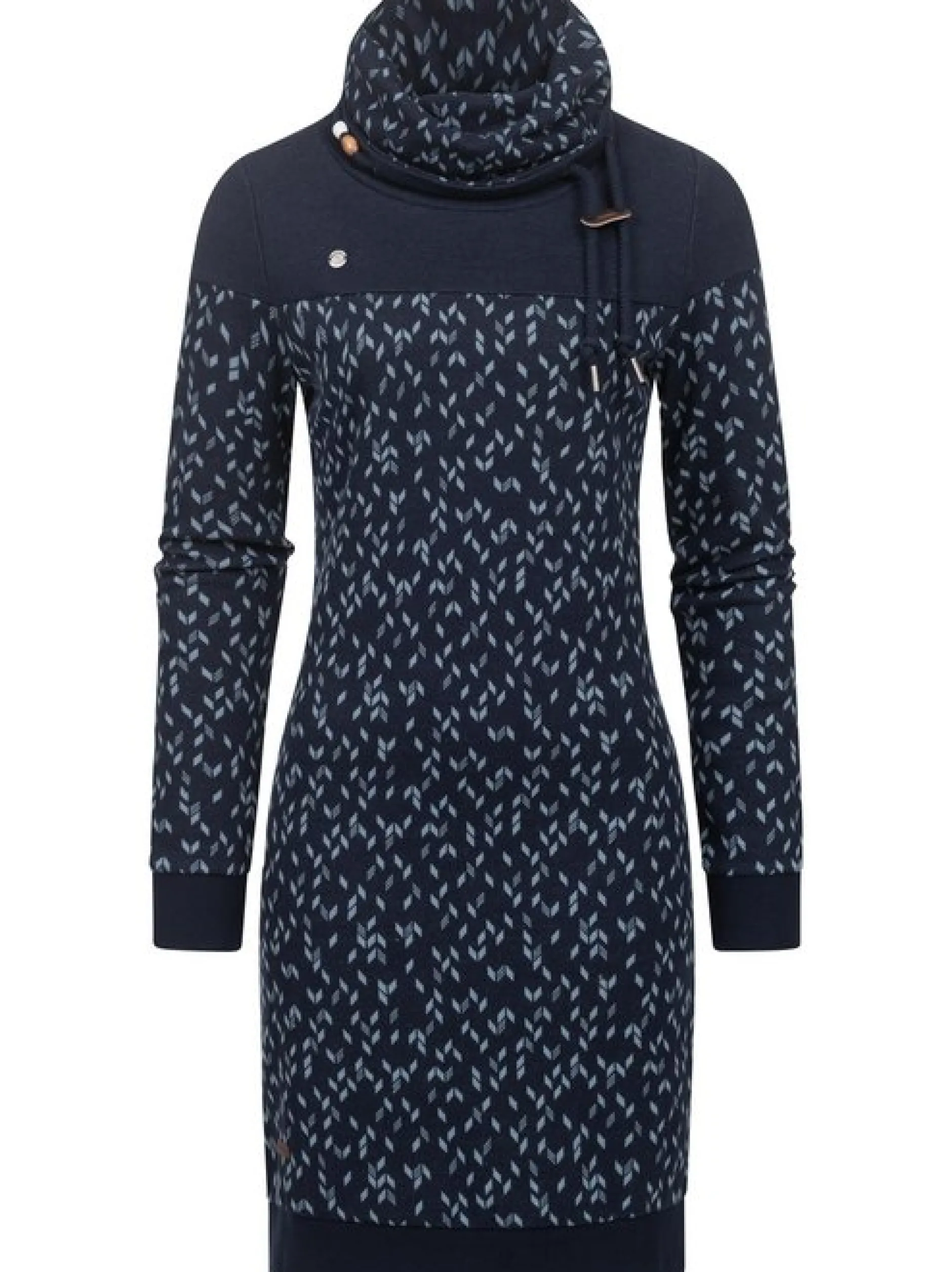 Ragwear Damen Sweatkleid - Chloe Dress in marine