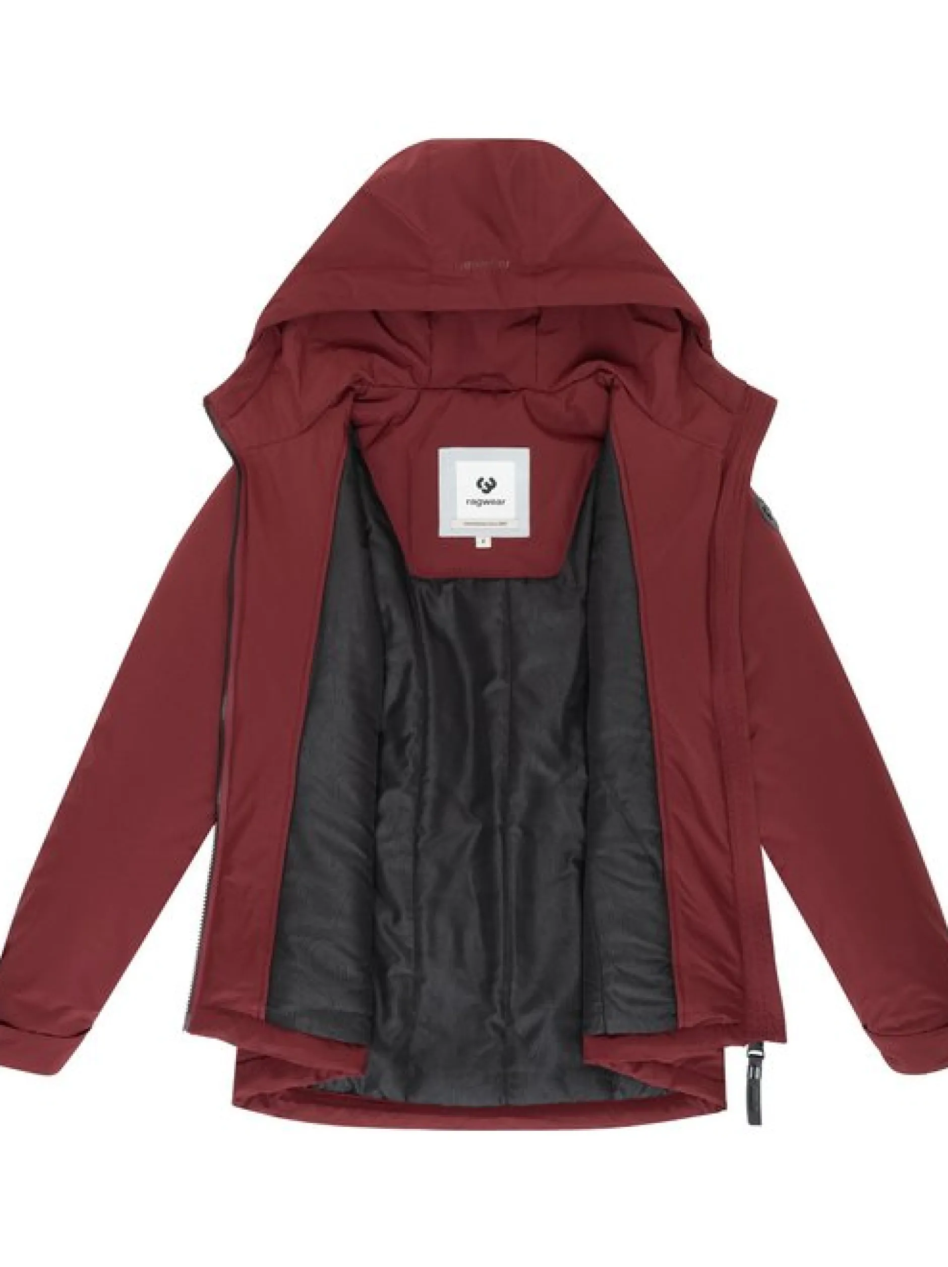 Ragwear Damen Winterjacke - Bevin Warm YOUMODO in bordeaux