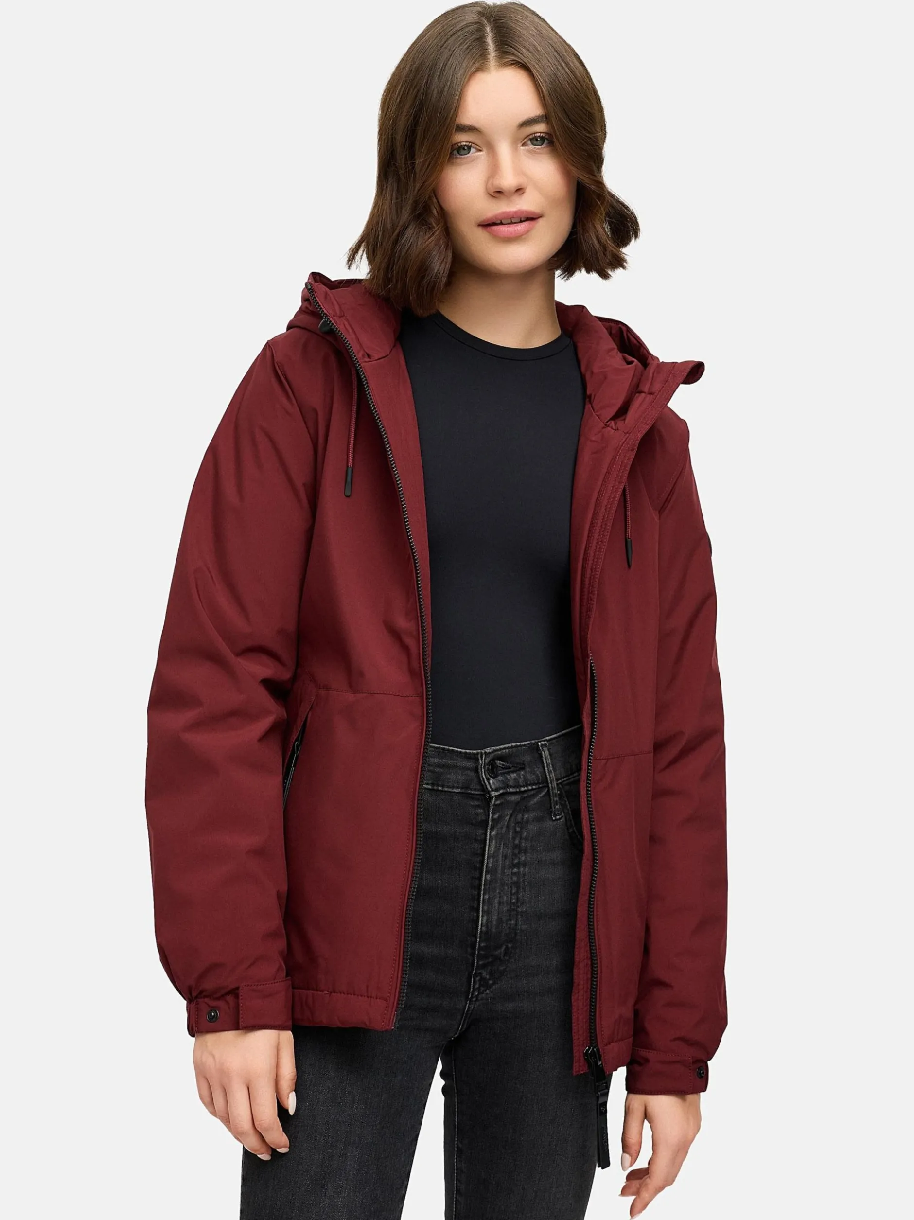 Ragwear Damen Winterjacke - Bevin Warm YOUMODO in bordeaux