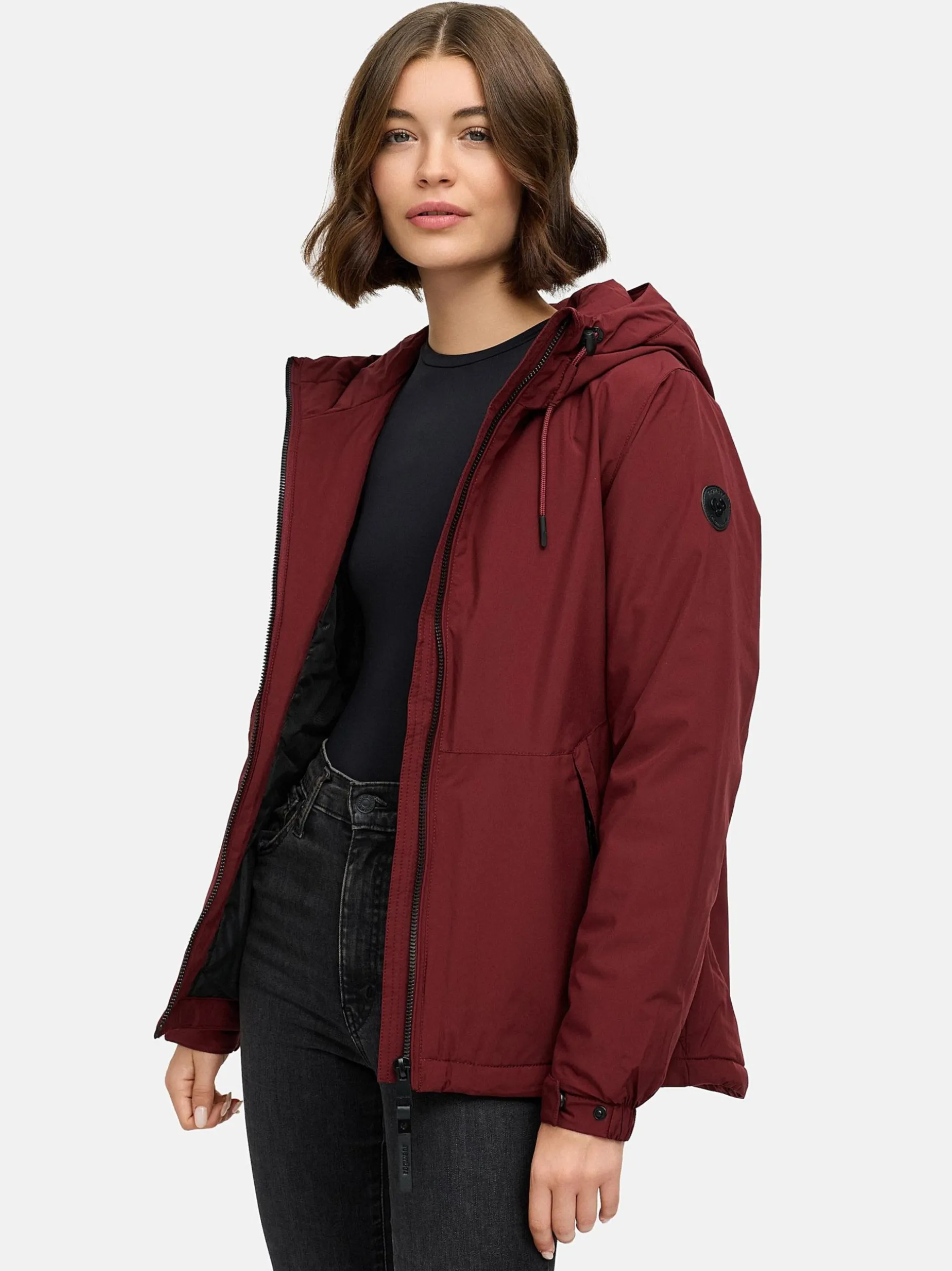 Ragwear Damen Winterjacke - Bevin Warm YOUMODO in bordeaux
