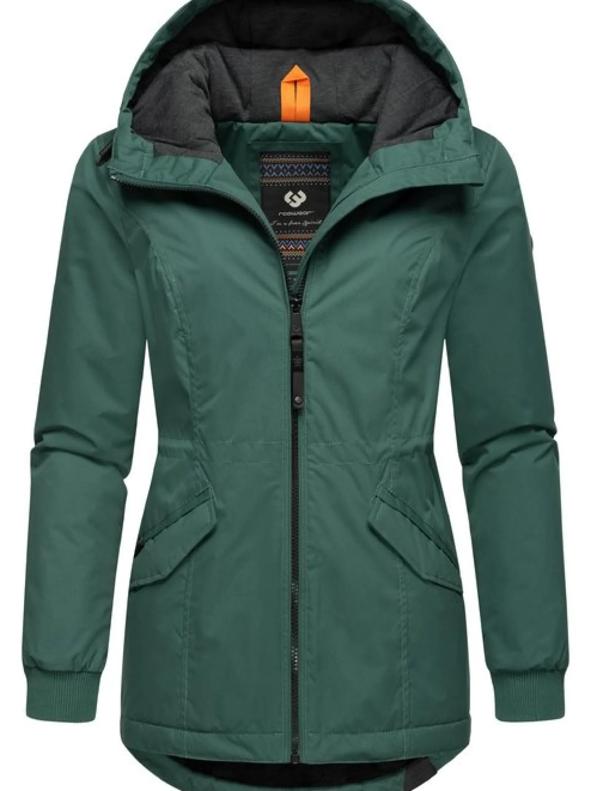 Ragwear Damen Winterjacke - Dowey Warm in grün