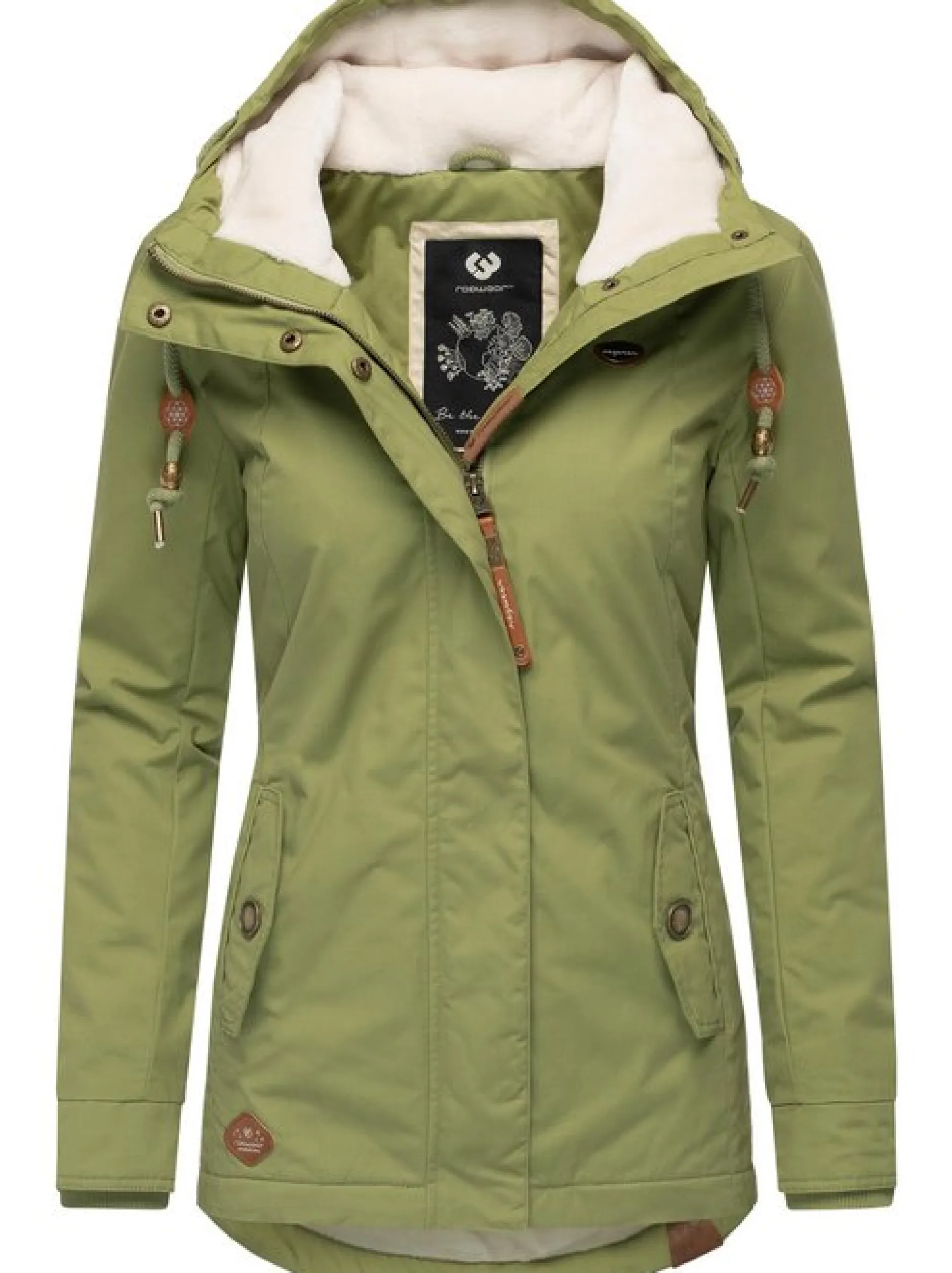 Ragwear Damen Winterjacke - Monade in oliv
