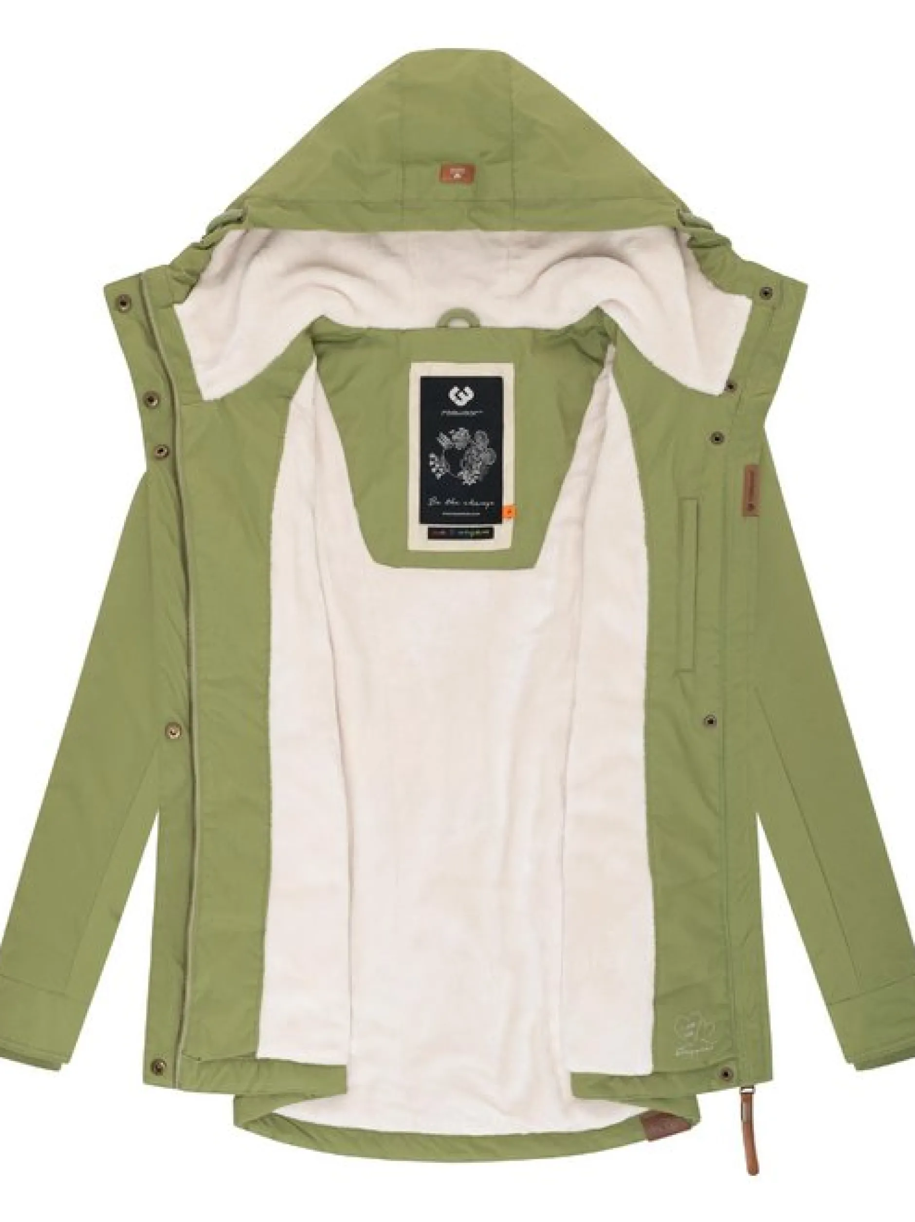 Ragwear Damen Winterjacke - Monade in oliv