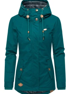 Ragwear Damen Winterjacke - Monade in petrol