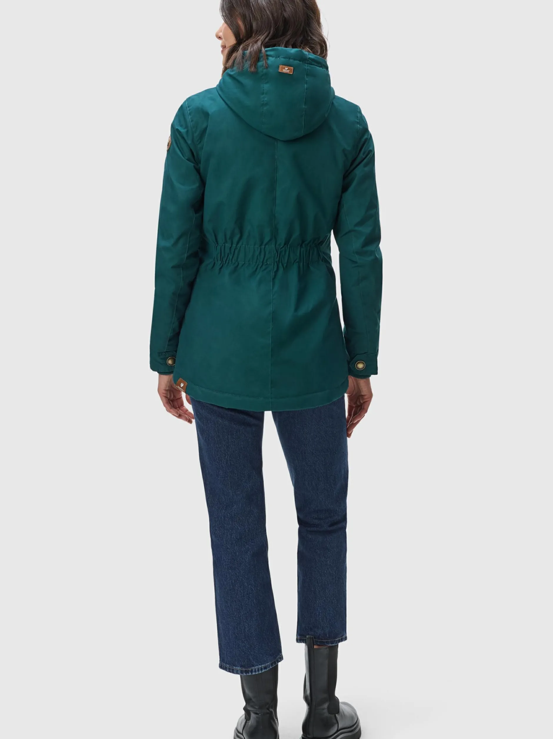 Ragwear Damen Winterjacke - Monade in petrol