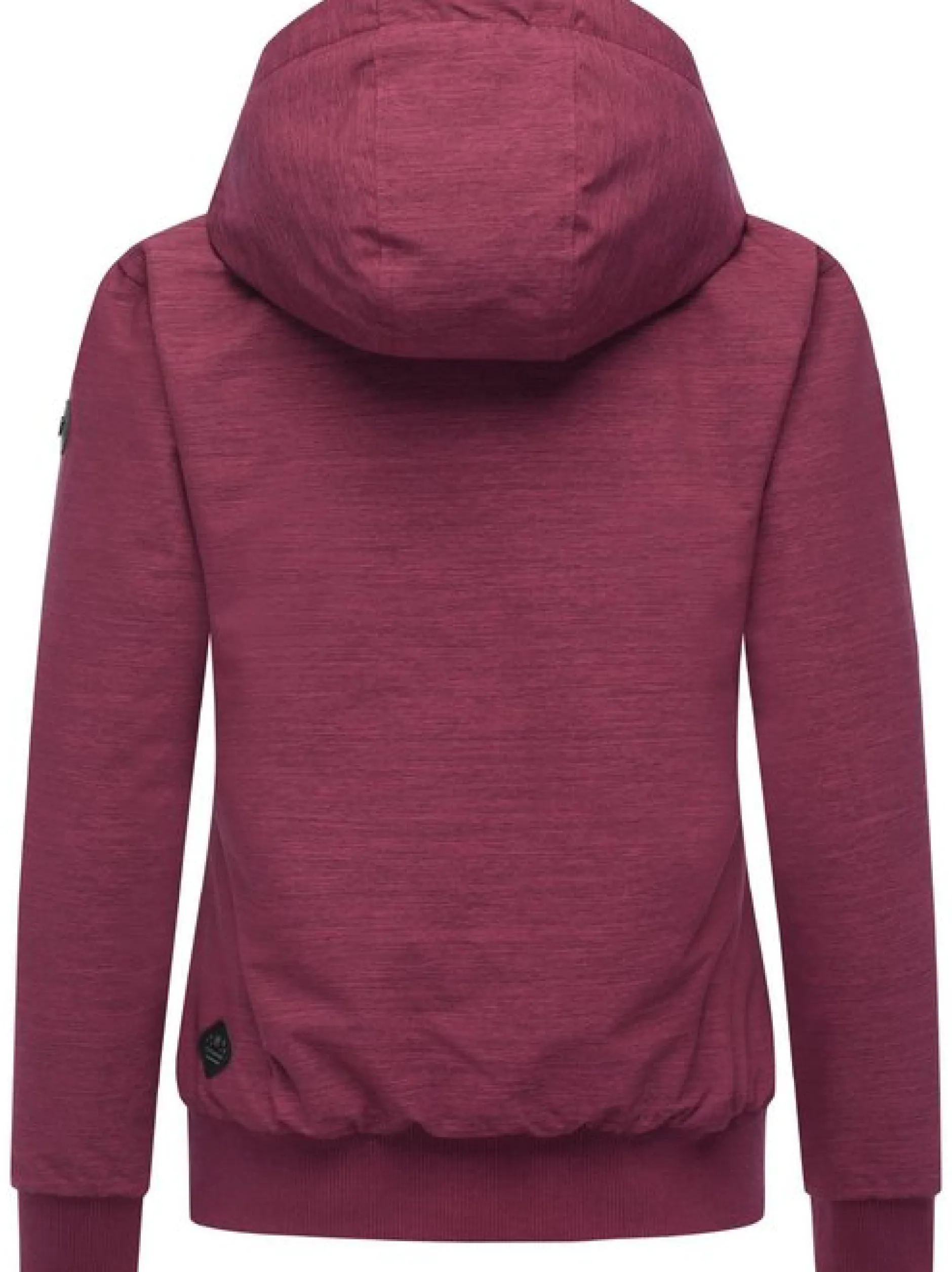 Ragwear Damen Winterjacke - Nuggie Melange in bordeaux