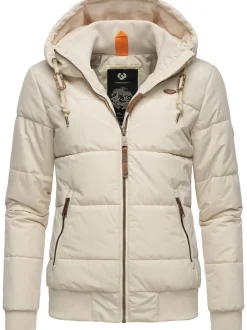 Ragwear Damen Winterjacke - Nuggys Solid in beige