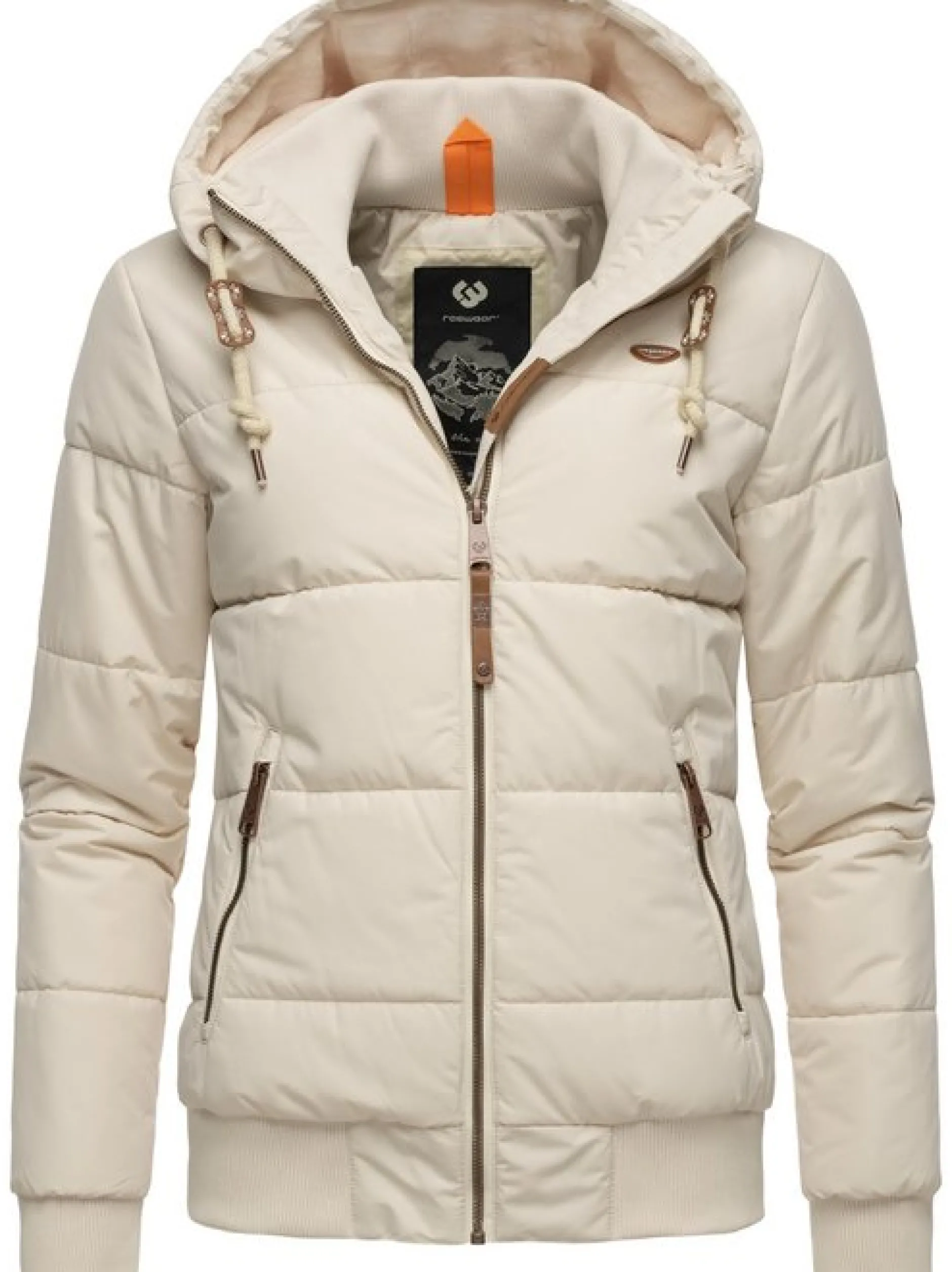 Ragwear Damen Winterjacke - Nuggys Solid in beige