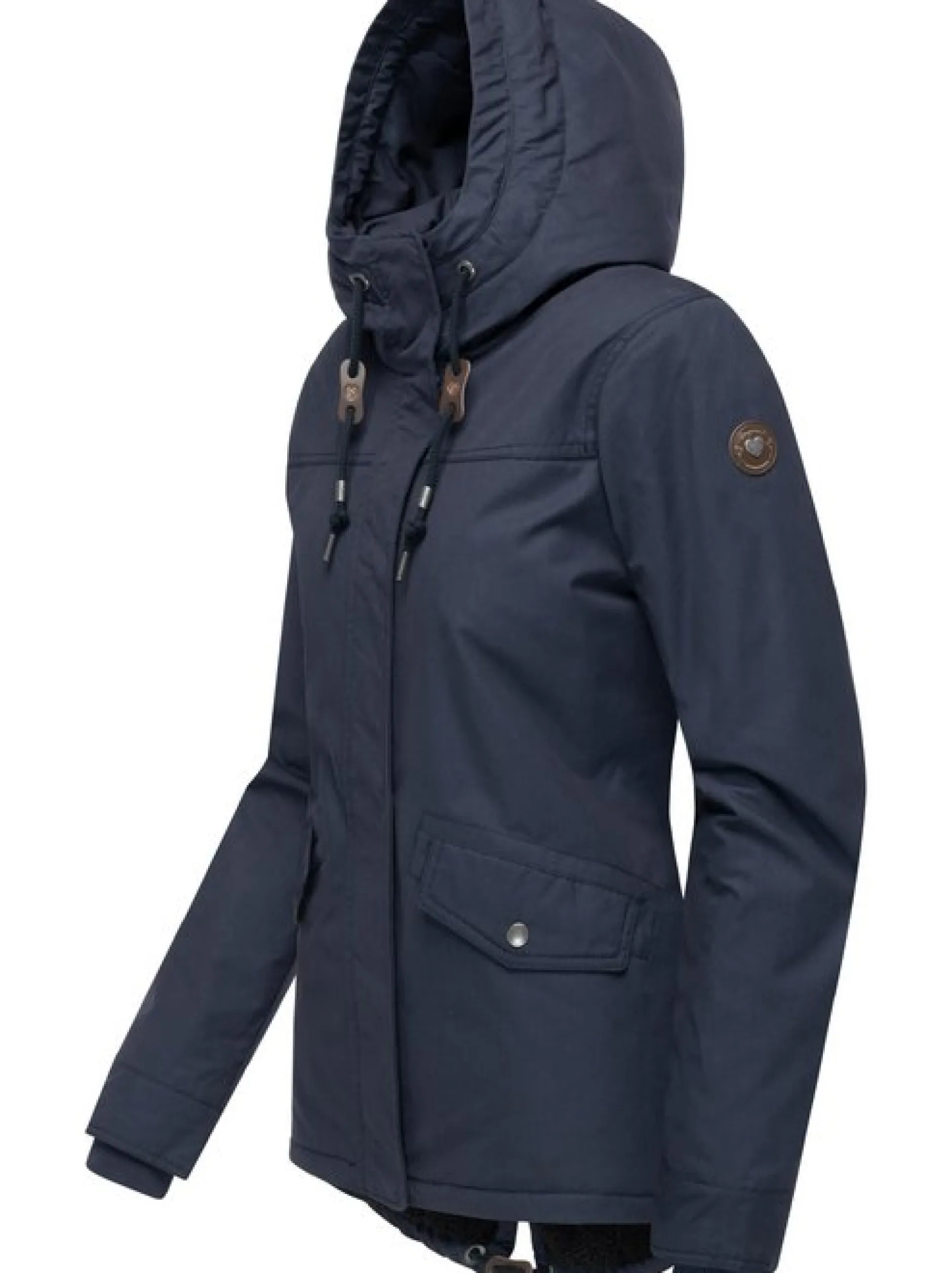 Ragwear Damen Winterjacke - Parkker Warm YOUMODO in marine