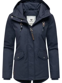 Ragwear Damen Winterjacke - Parkker Warm YOUMODO in marine