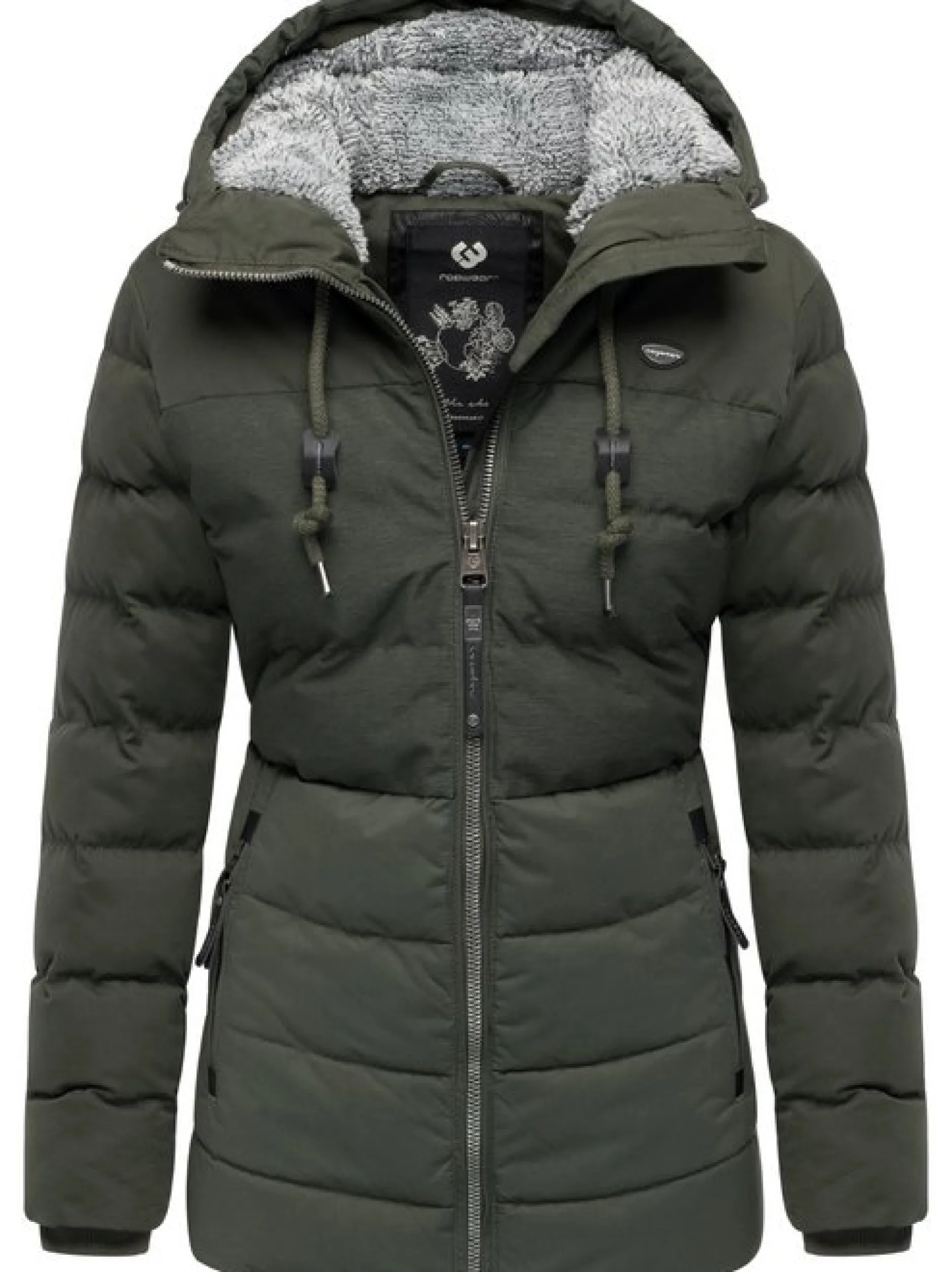 Ragwear Damen Winterjacke - Quantic in oliv