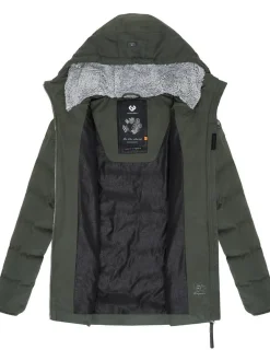 Ragwear Damen Winterjacke - Quantic in oliv