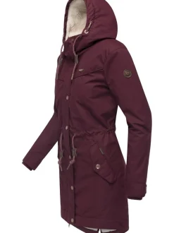 Ragwear Damen Winterjacke - YM-Canny in bordeaux