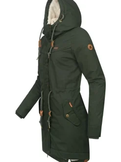 Ragwear Damen Winterjacke - YM-Canny in oliv