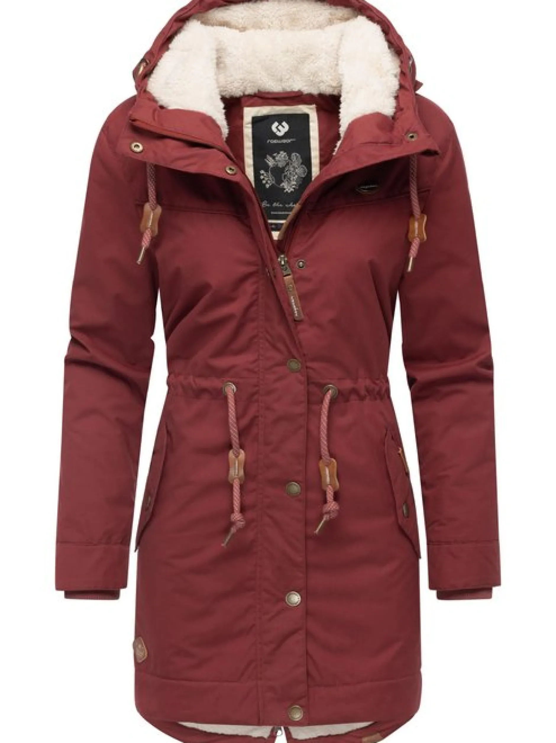 Ragwear Damen Winterjacke - YM-Canny in terra