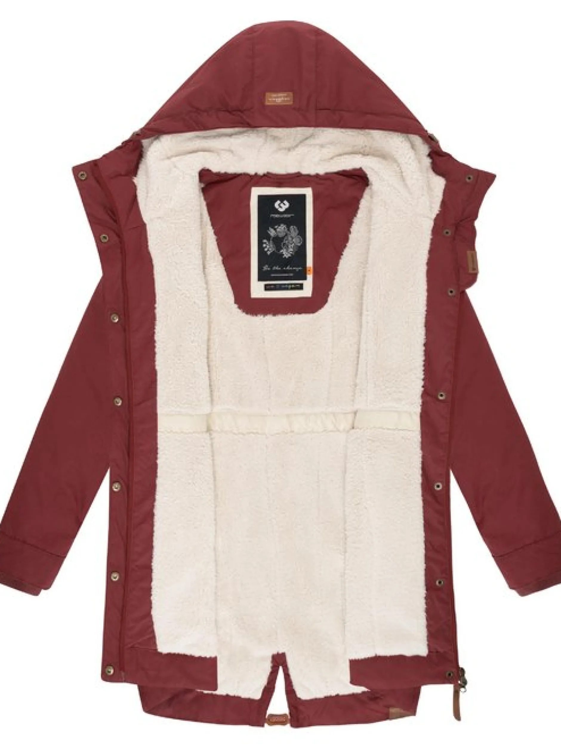 Ragwear Damen Winterjacke - YM-Canny in terra