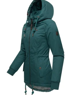 Ragwear Damen Winterjacke - YM-Danka in grün