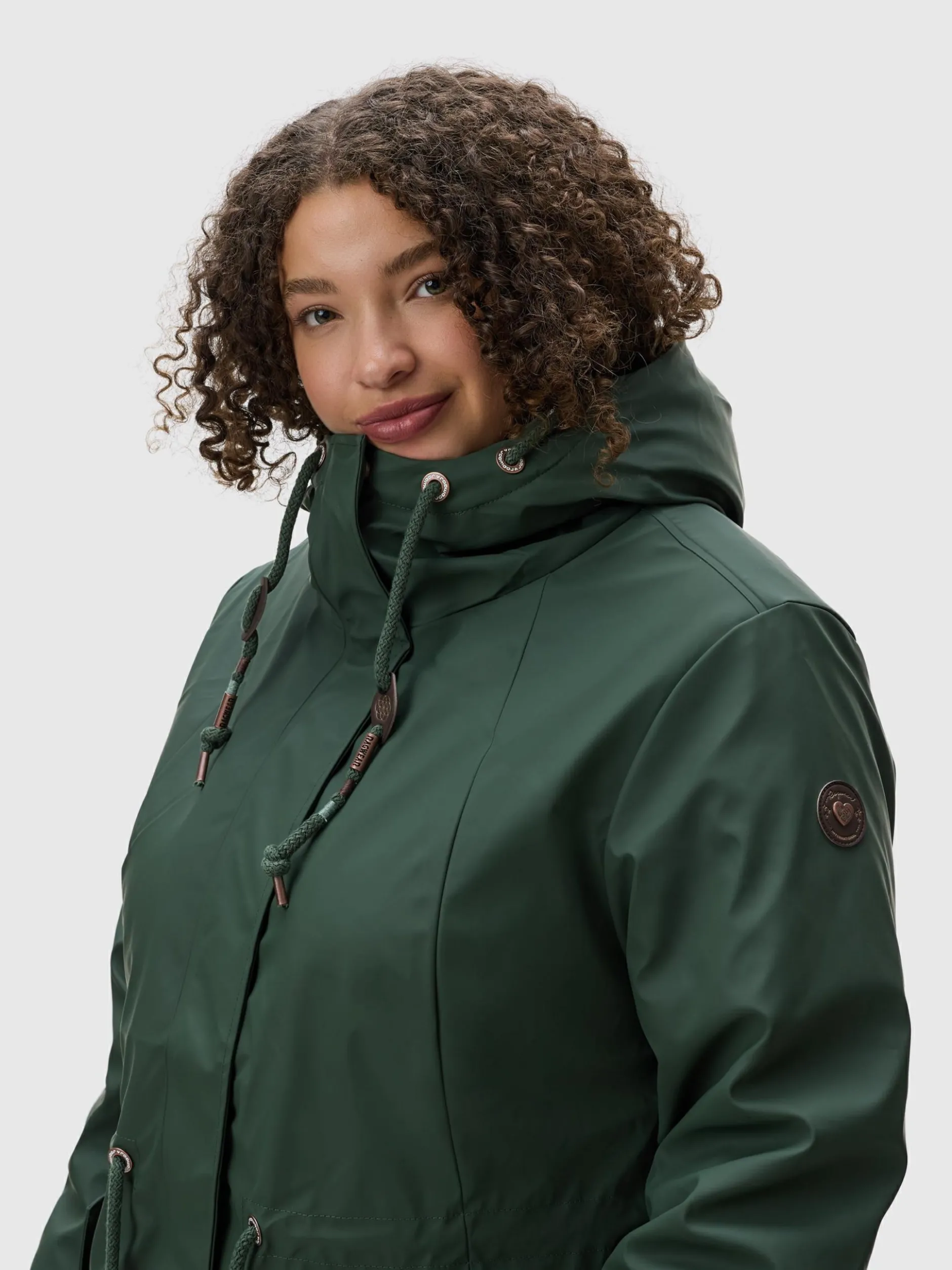 Ragwear Damen Wintermantel - Monadis Rainy II Intl. in oliv