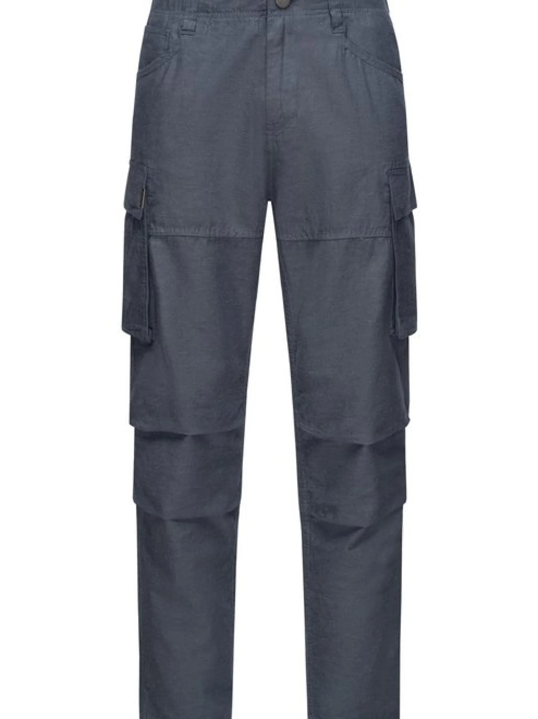 Ragwear Herren Cargohose - Merly Long Linen in blau