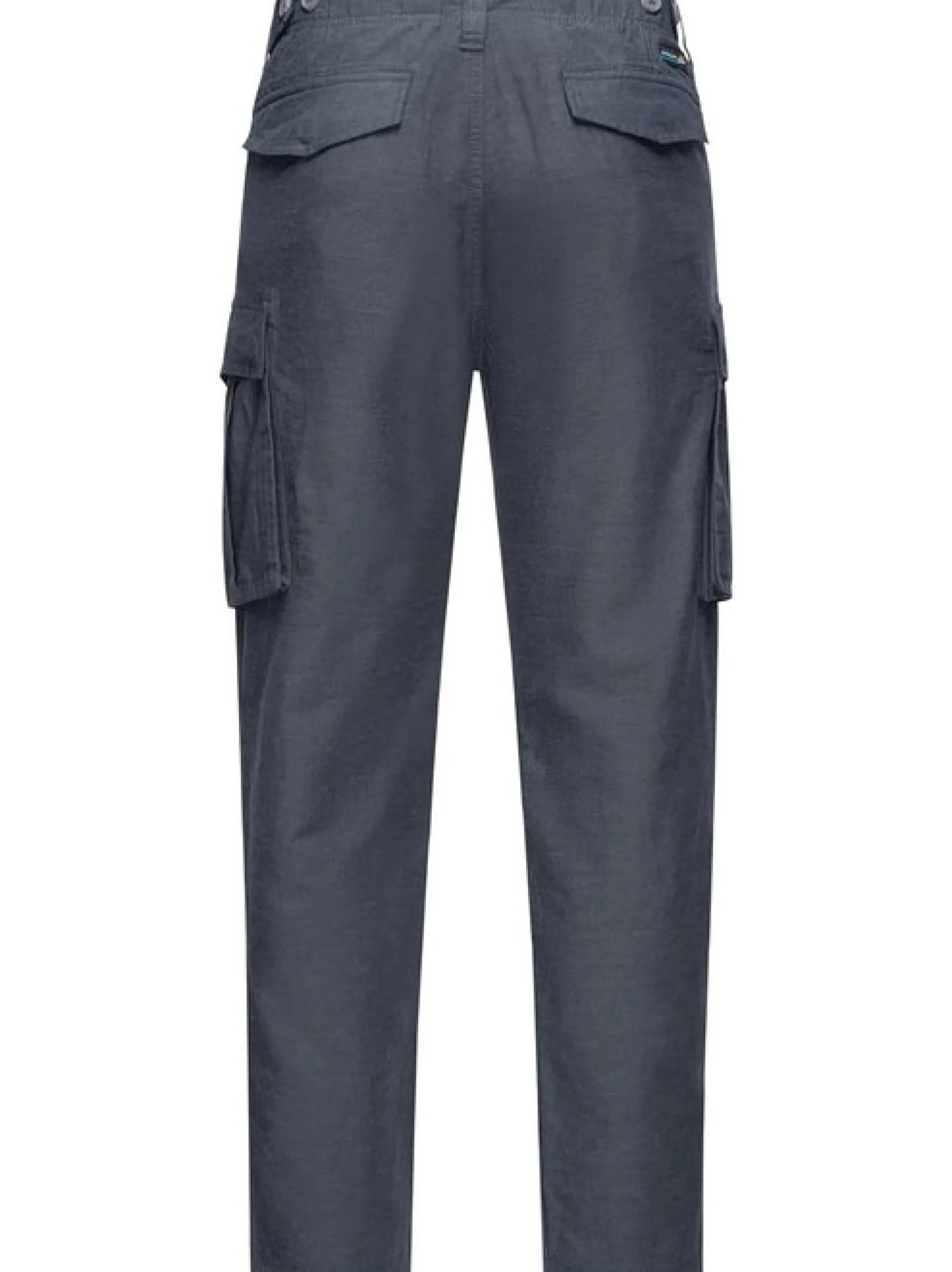 Ragwear Herren Cargohose - Merly Long Linen in blau