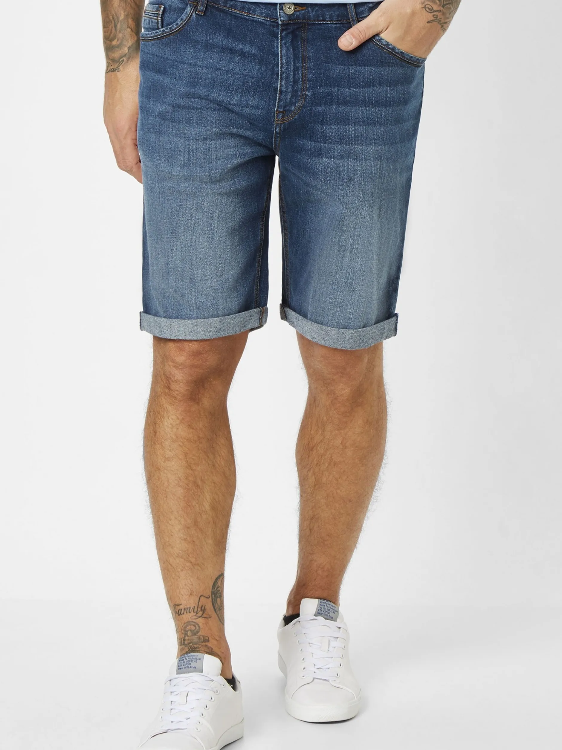 Redpoint Herren Bermuda - SHERBROOKE Comfort Fit in rinsed
