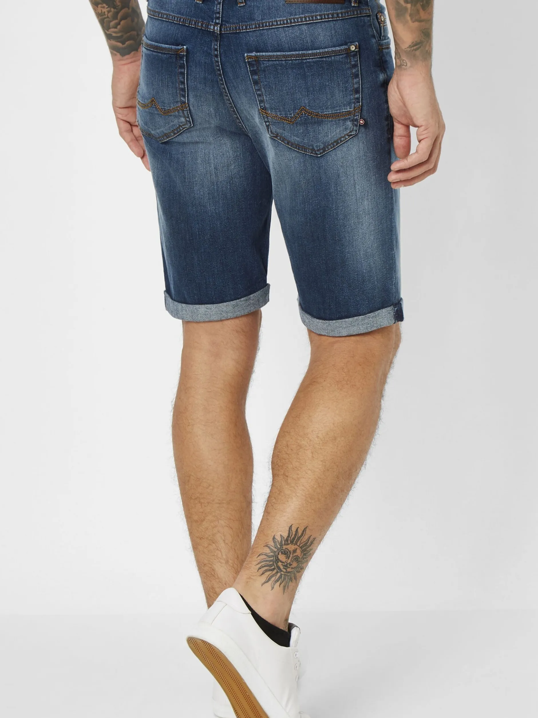 Redpoint Herren Bermuda - SHERBROOKE Comfort Fit in rinsed