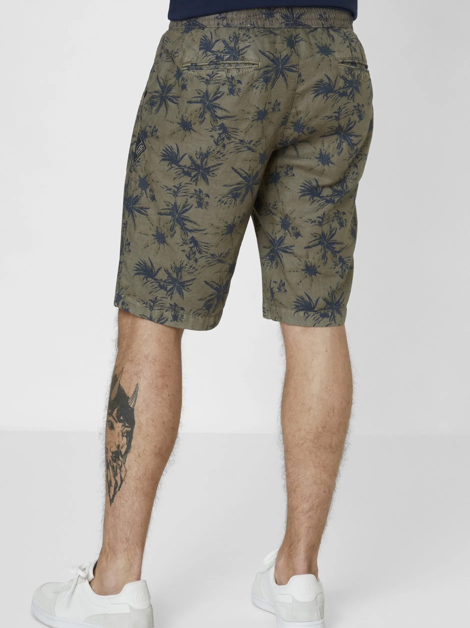 Redpoint Herren Bermuda - WHITBY Comfort Fit in oliv