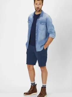 Redpoint Herren Cargohose - CALGARY Comfort Fit in marine