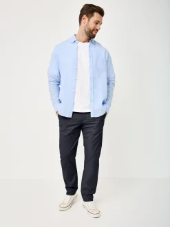 Redpoint Herren Chino - HALIFAX Slim Fit in marine