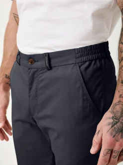 Redpoint Herren Chino - HALIFAX Slim Fit in marine