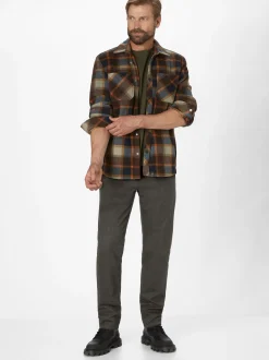 Redpoint Herren Chino - Jasper Slim Fit in grau