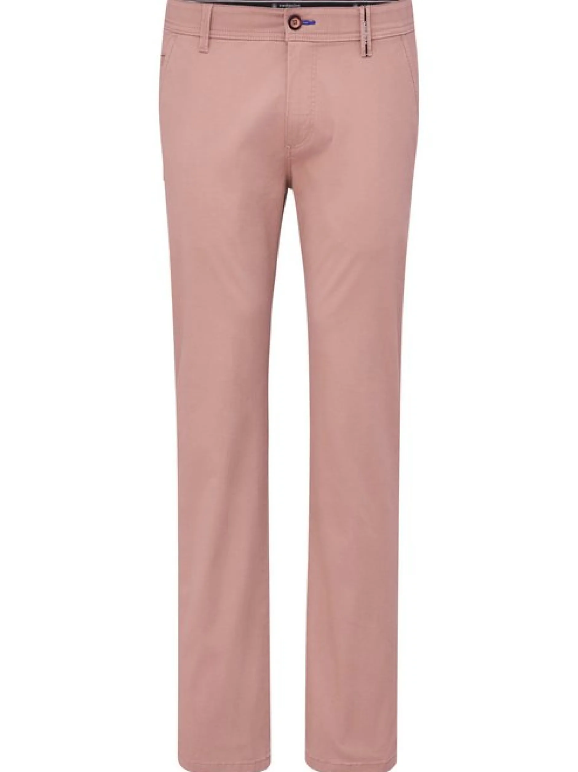 Redpoint Herren Chino - ODESSA Straight Fit in rosa