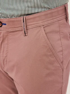 Redpoint Herren Chino - ODESSA Straight Fit in rosa