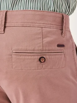 Redpoint Herren Chino - ODESSA Straight Fit in rosa