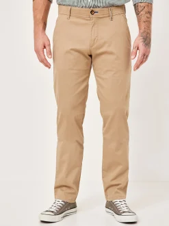 Redpoint Herren Chino - ODESSA Straight Fit in beige