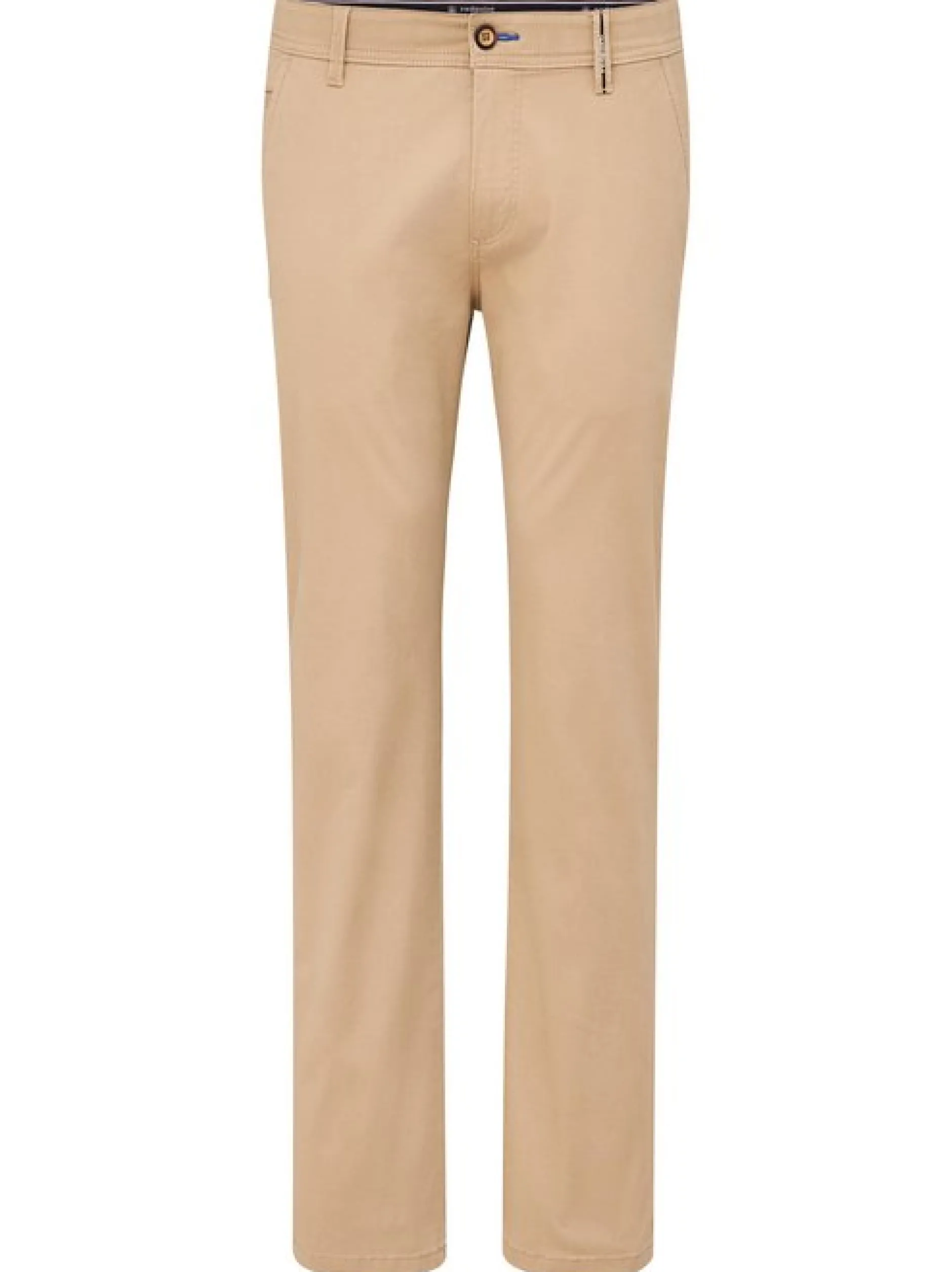 Redpoint Herren Chino - ODESSA Straight Fit in beige