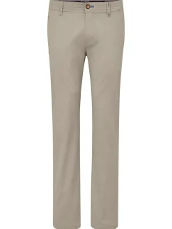 Redpoint Herren Chino - ODESSA Straight Fit in kitt