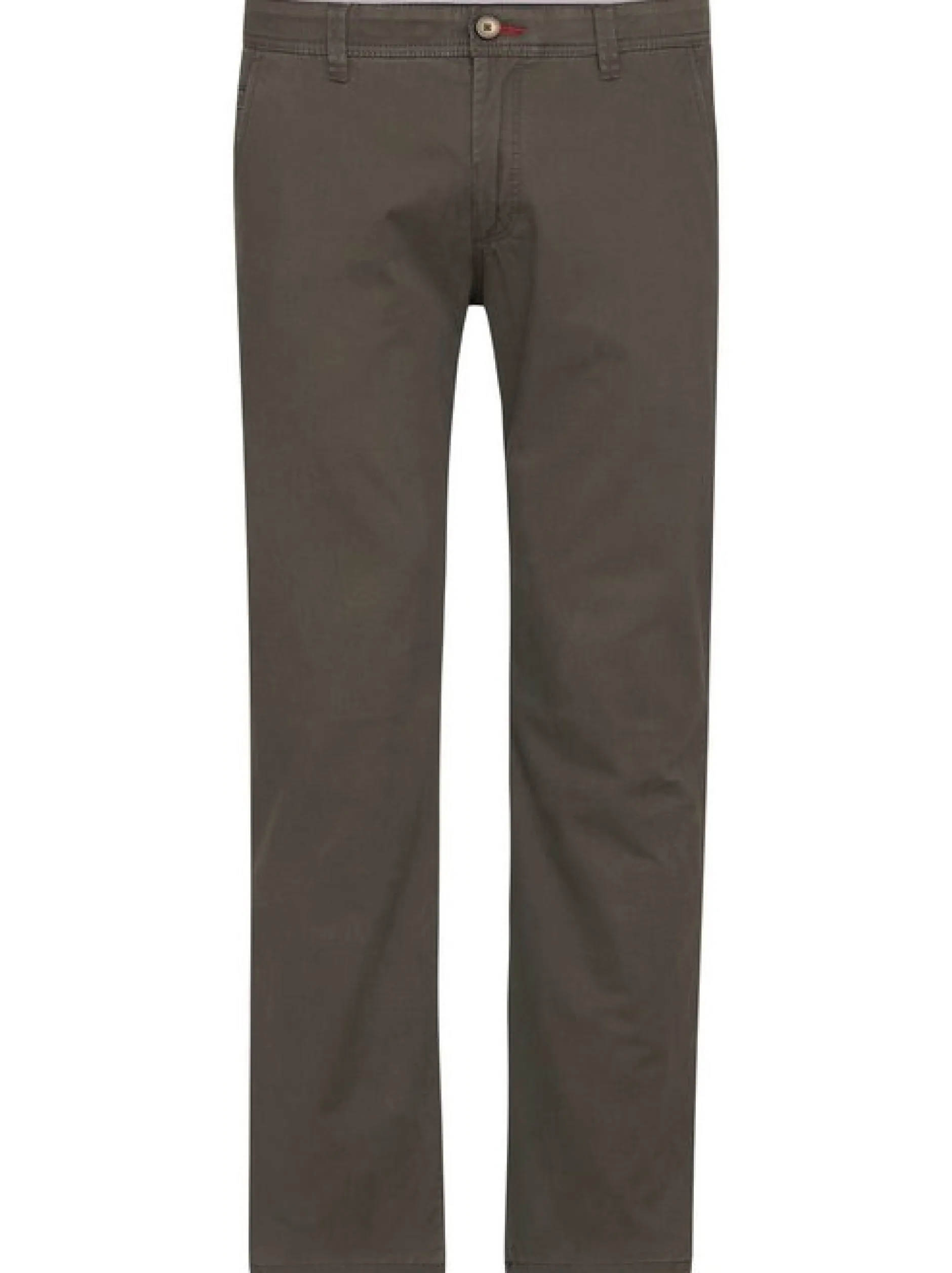 Redpoint Herren Chino - ODESSA THERMO Straight Fit in oliv