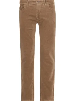 Redpoint Herren Cordhose - MILTON Straight Fit in taupe