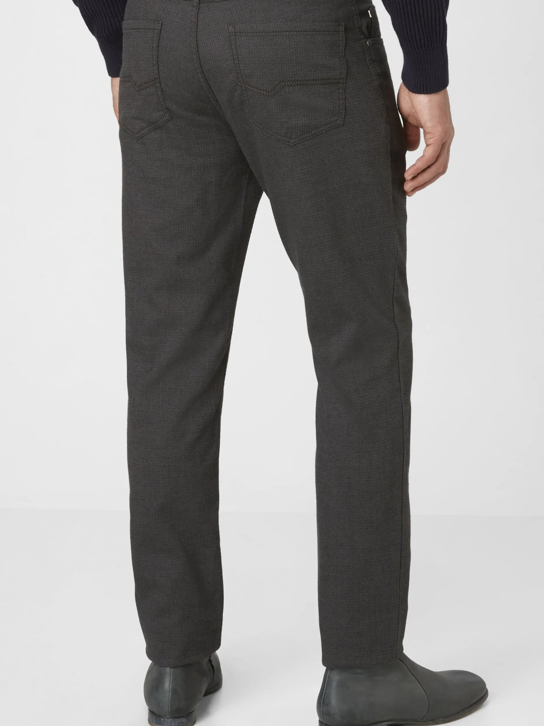 Redpoint Herren Hose - MILTON Regular Fit in anthrazit