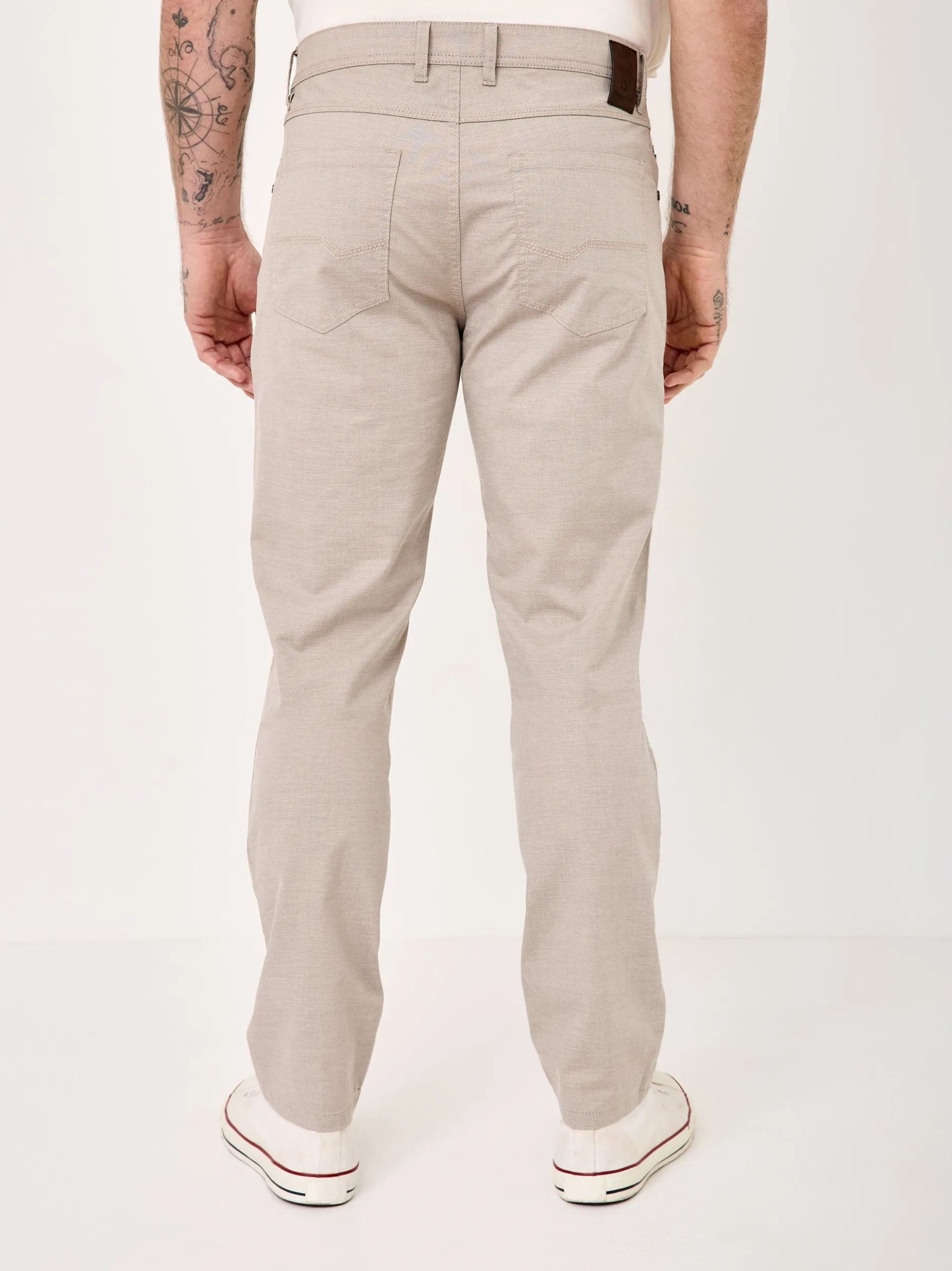 Redpoint Herren Hose - MILTON Straight Fit in beige