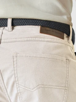 Redpoint Herren 5-Pocket Hose - MONTREAL Straight Fit in kitt