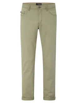 Redpoint Herren 5-Pocket Hose - MILTON Straight Fit in khaki
