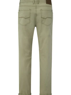 Redpoint Herren 5-Pocket Hose - MILTON Straight Fit in khaki