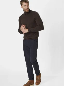Redpoint Herren 5-Pocket Hose - MILTON Straight Fit in marine
