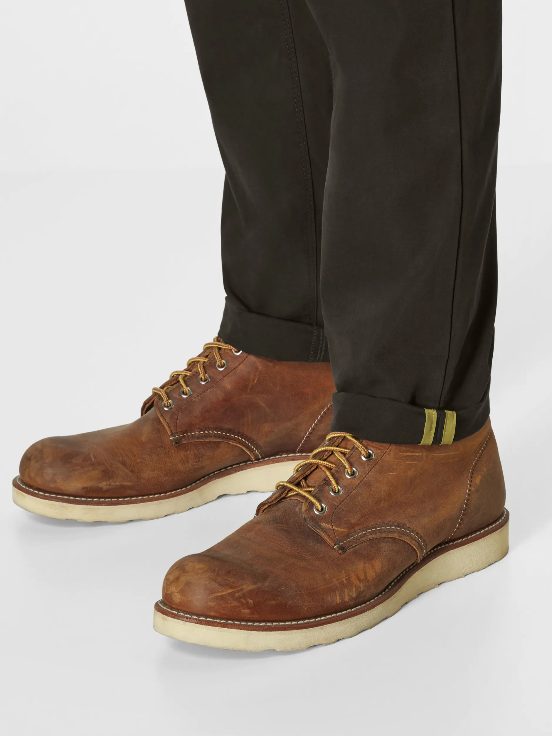 Redpoint Herren 5-Pocket Hose - MILTON Straight Fit in oliv
