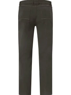 Redpoint Herren 5-Pocket Hose - MILTON Straight Fit in oliv